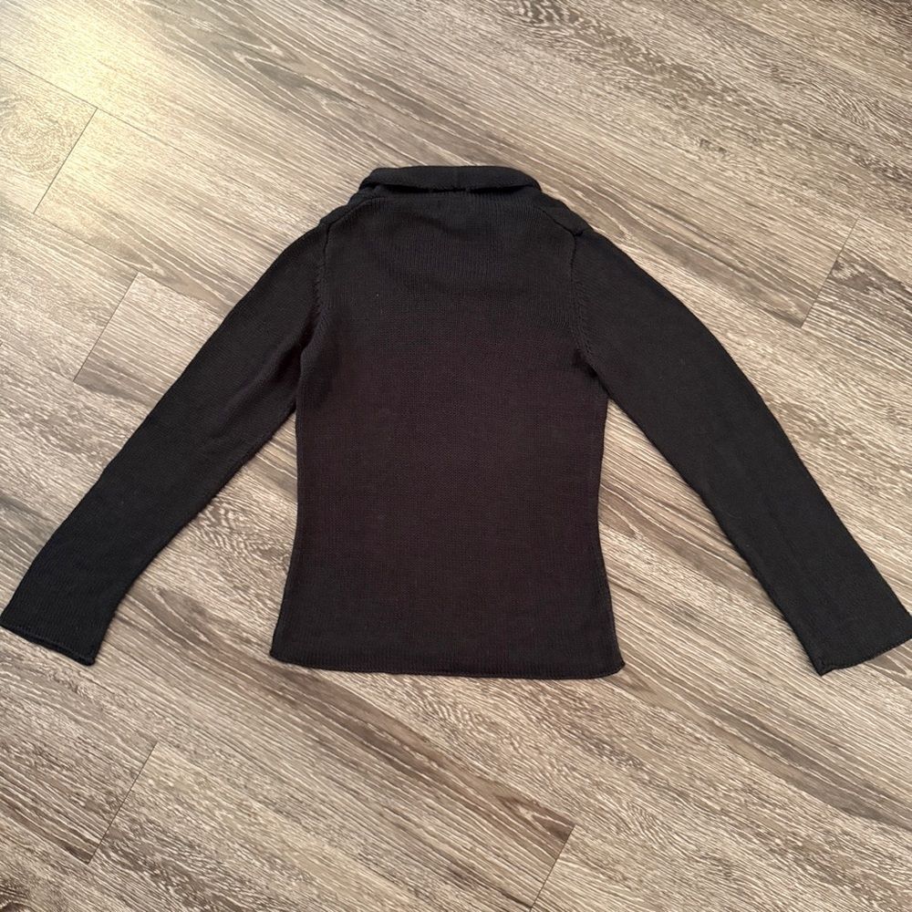 Banana Republic Black Cowl Neck Sweater - Picture 8 of 8